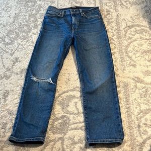 Hudson jeans straight crop woman’s size 27 with stretch